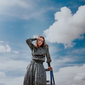 Vintage (faded label) Geometric Co-ord Set